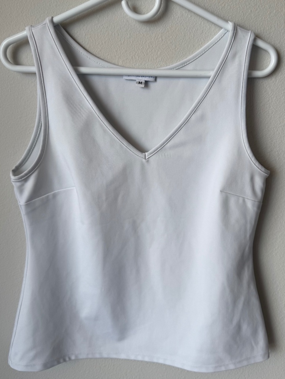 Ala von Auersperg Agnes Stretch Tank Top in White